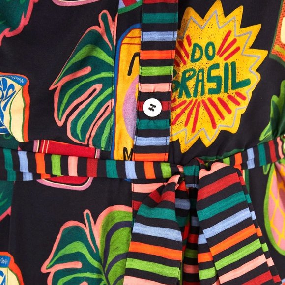 FARM Rio Multicolor Graphic Jumpsuit - Picture 5 of 15